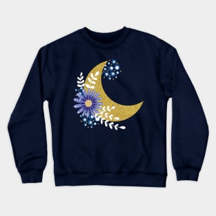 Gold harvest moon Crewneck Sweatshirt